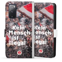 Sideflip mit Lasche weiß/seitliche Lasche