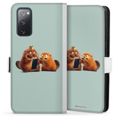 Sideflip mit Lasche weiß/seitliche Lasche