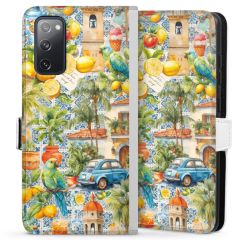 Sideflip mit Lasche weiß/seitliche Lasche