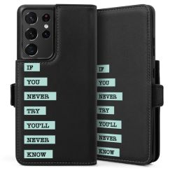 Sideflip with flap  black