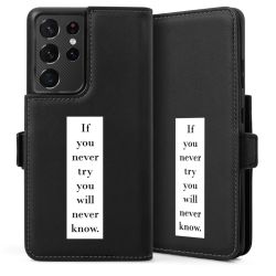 Sideflip with flap  black