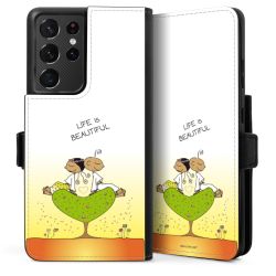 Sideflip mit Lasche schwarz