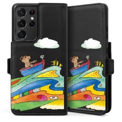 Sideflip with flap black/lateral flap