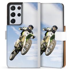 Sideflip Fodral med flap vit