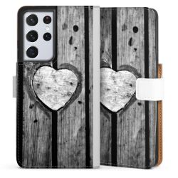 Sideflip Fodral med flap vit