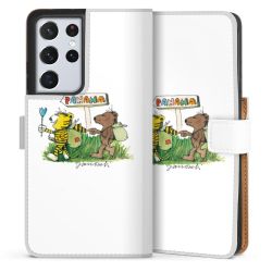 Sideflip Fodral med flap vit