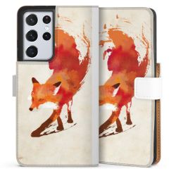 Sideflip Fodral med flap vit