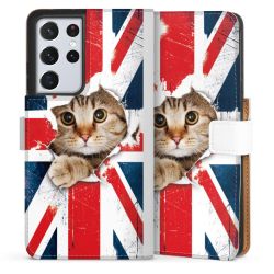 Sideflip Fodral med flap vit