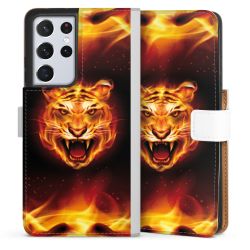 Sideflip Fodral med flap vit