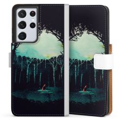 Sideflip Fodral med flap vit