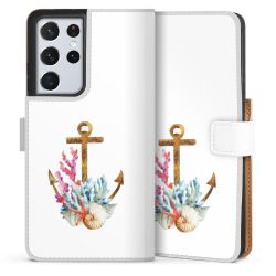 Sideflip Fodral med flap vit