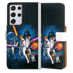 Sideflip Fodral med flap vit