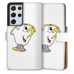 Sideflip Fodral med flap vit