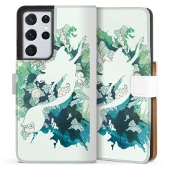 Sideflip Fodral med flap vit