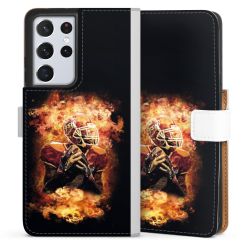 Sideflip Fodral med flap vit