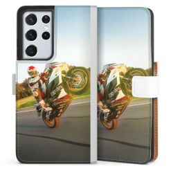 Sideflip mit Lasche weiß