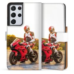 Sideflip mit Lasche weiß