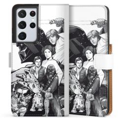 Sideflip Fodral med flap vit