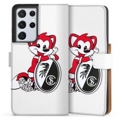 Sideflip mit Lasche weiß