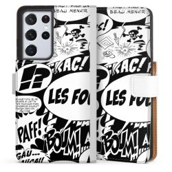 Sideflip mit Lasche weiß