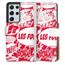 Sideflip mit Lasche weiß