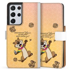 Sideflip mit Lasche weiß