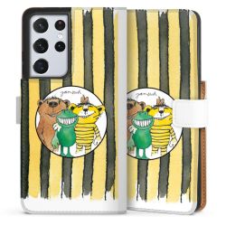 Sideflip Fodral med flap vit