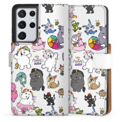 Sideflip mit Lasche weiß