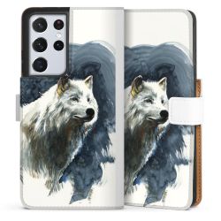 Sideflip Fodral med flap vit