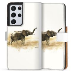 Sideflip Fodral med flap vit