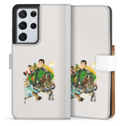 Sideflip mit Lasche weiß