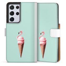 Sideflip Fodral med flap vit