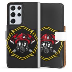 Sideflip Fodral med flap vit