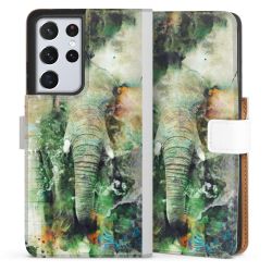 Sideflip Fodral med flap vit