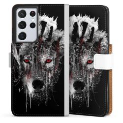 Sideflip Fodral med flap vit