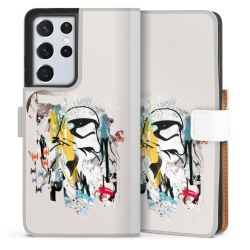 Sideflip Fodral med flap vit