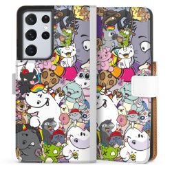 Sideflip mit Lasche weiß