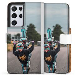 Sideflip mit Lasche weiß