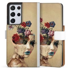 Sideflip Fodral med flap vit