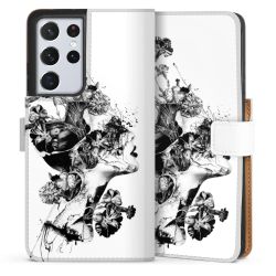 Sideflip Fodral med flap vit