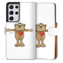 Sideflip Fodral med flap vit