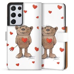 Sideflip Fodral med flap vit