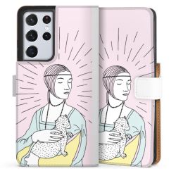 Sideflip Fodral med flap vit