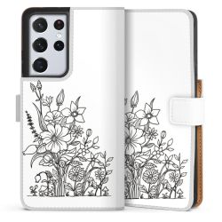 Sideflip Fodral med flap vit