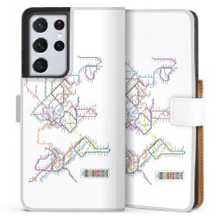 Sideflip Fodral med flap vit