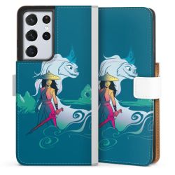 Sideflip Fodral med flap vit