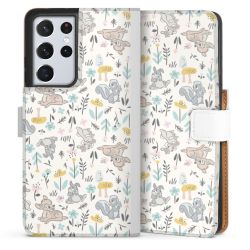 Sideflip Fodral med flap vit