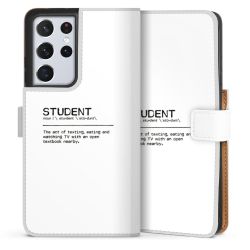 Sideflip Fodral med flap vit