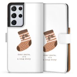 Sideflip Fodral med flap vit