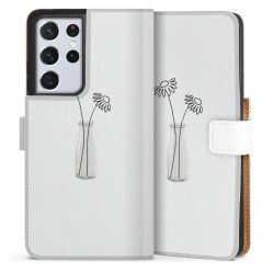 Sideflip Fodral med flap vit